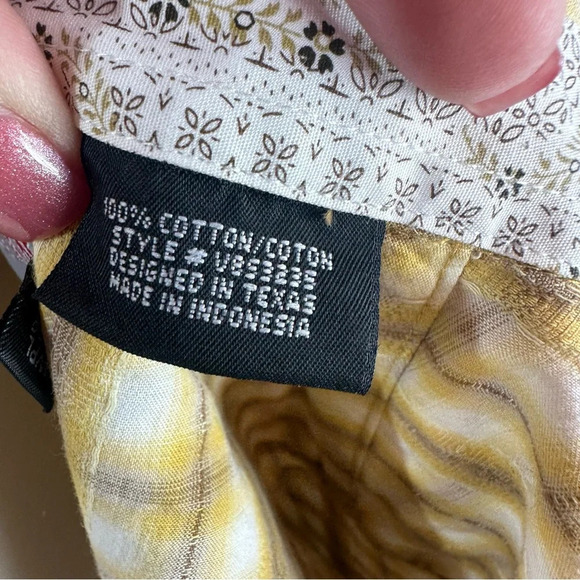 western brooks & dunn collection by panhandle slim pearl snap shirt size small - Picture 3 of 9